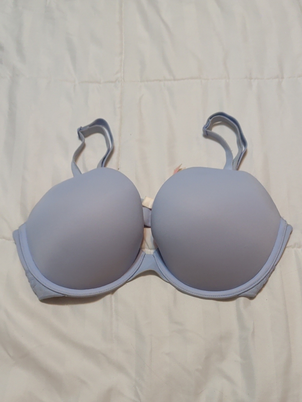 PINK Victoria's Secret Light Blue Smooth T-Shirt Bra